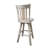 Kervens Swivel Solid Wood Counter Stool with Solid Wood Frame-2136271243
