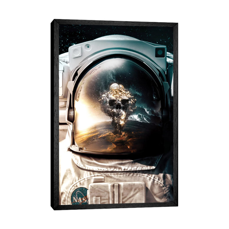 Different War Perspective by Shaun Ryken - Gallery-Wrapped Canvas Giclée on Canvas, Black Floater Framed