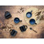 Creatable Nordic Fjord Blue 30 Piece Dinnerware Set with Mug, Service for 6