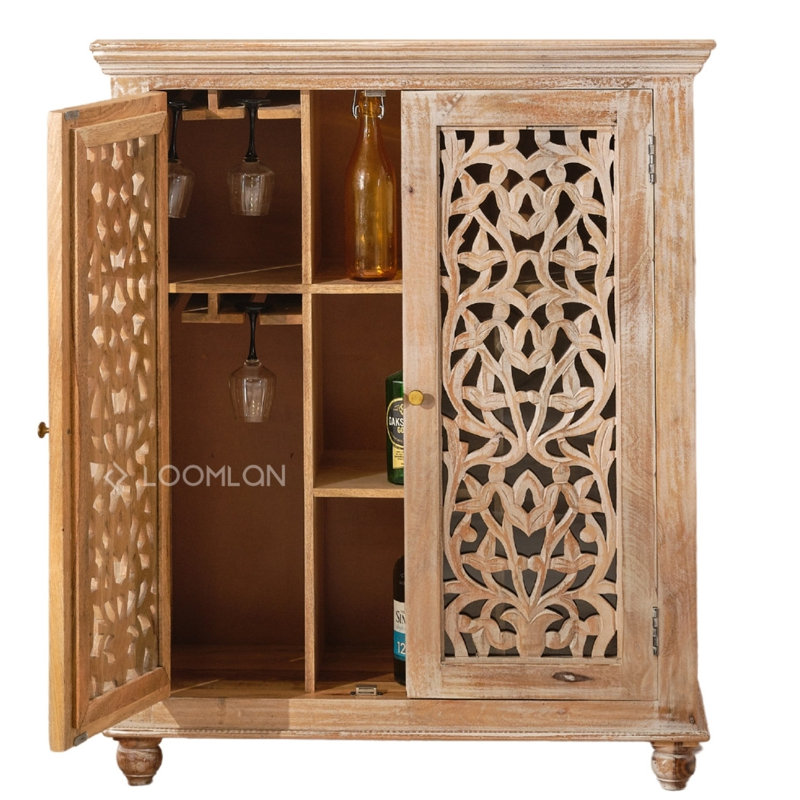 Armoire haute en bois Jarrahne