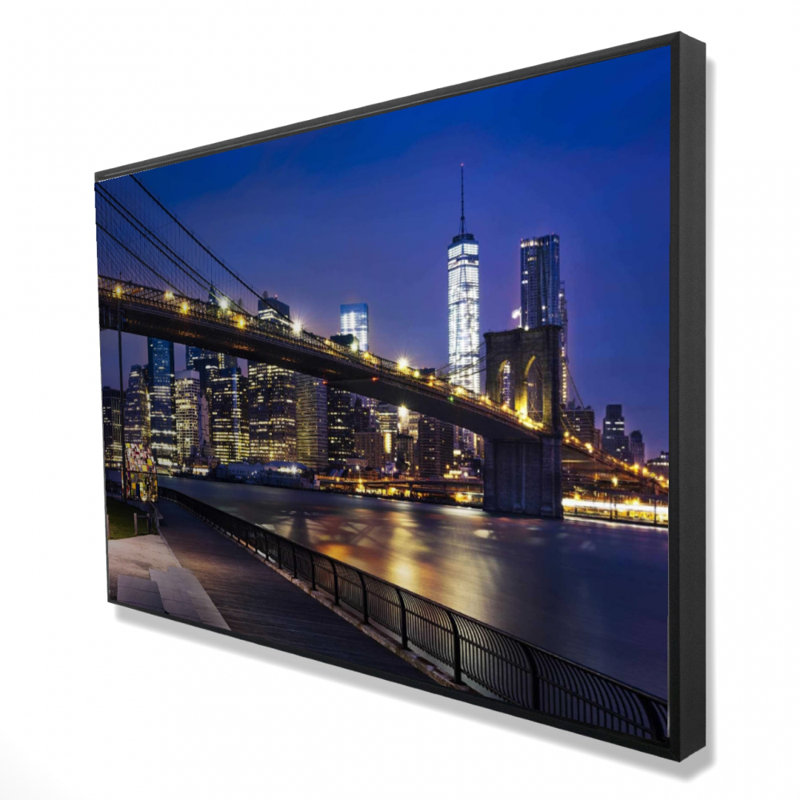 «City At Night» sur toile