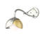 Brooklyn 1 - Light Hardwired Armed Sconce-66152198-66152193