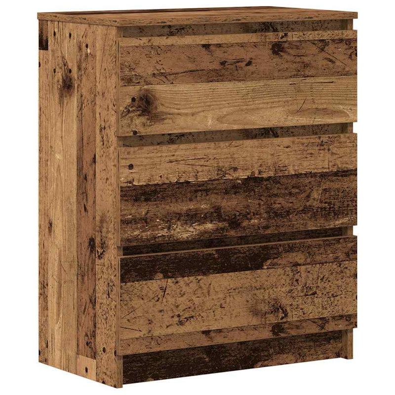 Chubbuck 3 - Drawer Rectangle Accent Chest, Old Wood