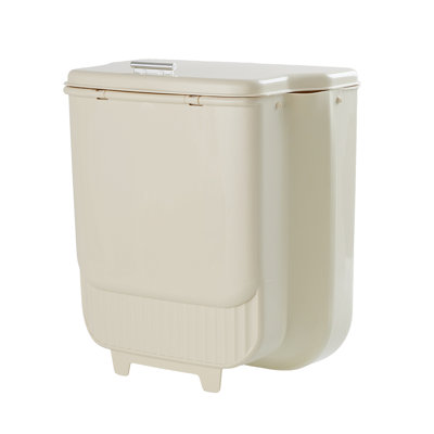 Plastic Open Kitchen Trash Can - 12L
