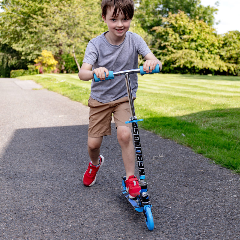 Nebulus Adjustable Scooter: Black & Blue, Black/Blue