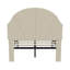 Kids Velvet Bed, Scalloped Shell Upholstery Headboard With Adjustable Height, European Single (90 X 200 cm) -1973792921
