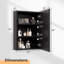Armoire de salle de bain avec miroir