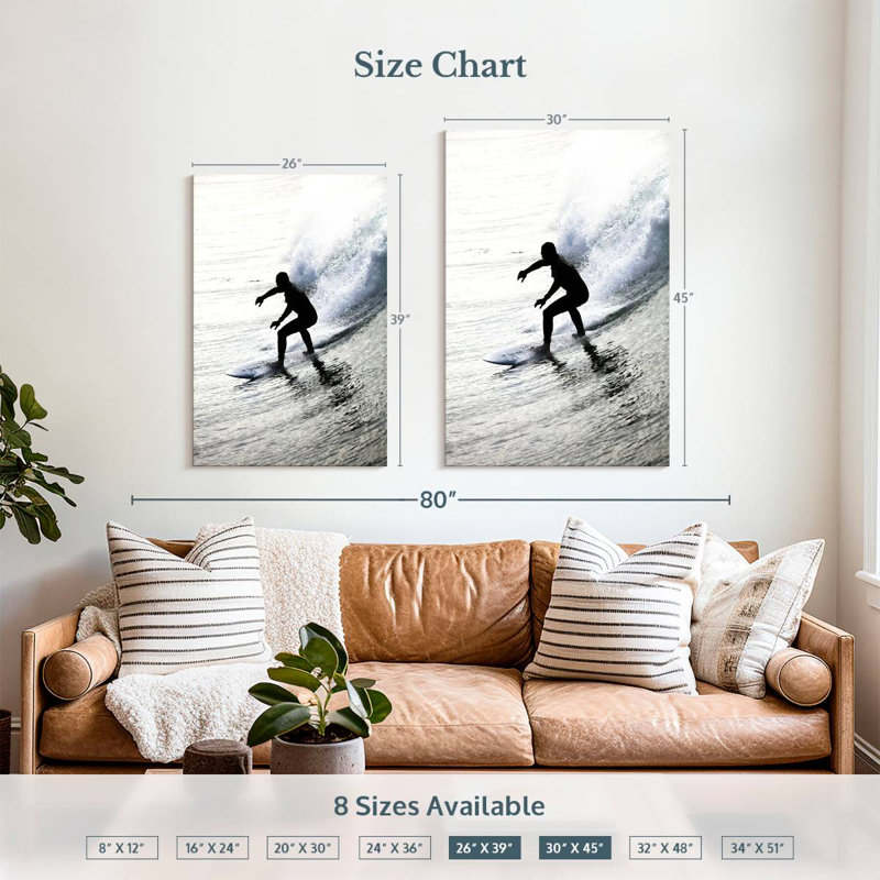 Sireci Shadow Surfer, 39" H x 26" W