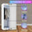 Equator Steam Dryer Closet REDUCE WRINKLES Sanitize Deodorize Refresh Slim110V-102477754