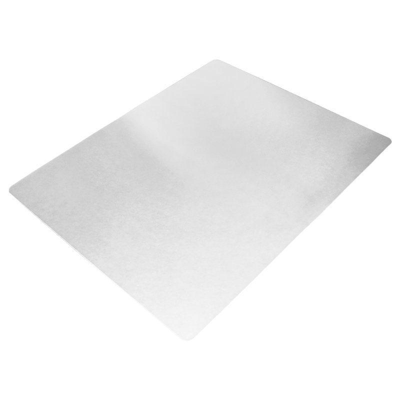 Cleartex Polypropylene Rectangular Anti-Slip Foldable Chair Mat for Hard Floors - 36" x 48", 36" x 48"