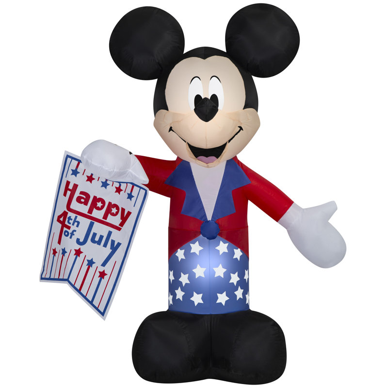 Lumière du jour de l’Independance, patriotique, Mickey-Disney