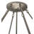 Nashrah 8 - Light Nickel Single Pendant