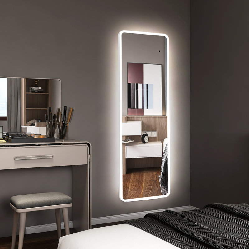Miroir mural lumineux Norocel, 60 x 20