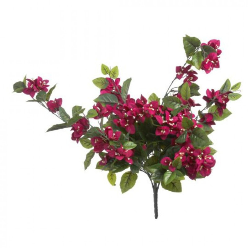 Fleur artificielle de bougainvillée suspendue avec prunier et protection contre les rayons UV