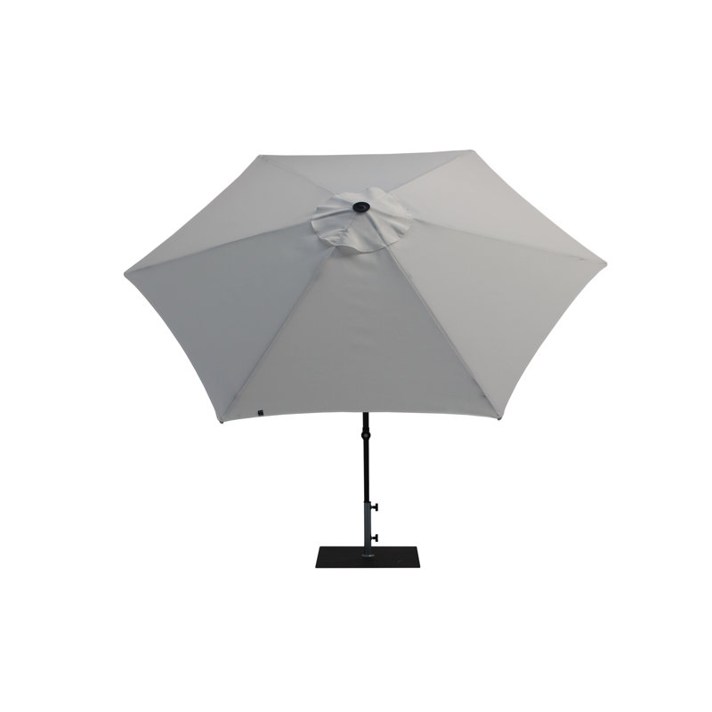 Annalize 300cm Market Parasol, White