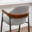 Devane Upholstered Counter Stool With Armrest-123161713