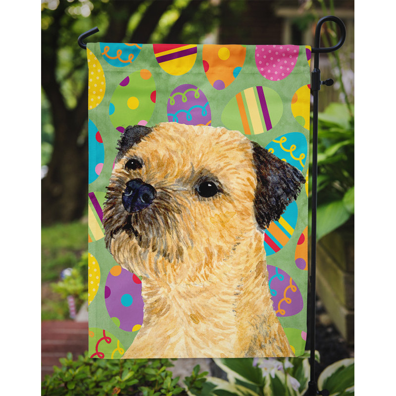 Drapeau de jardin Atara, Border Terrier