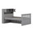 Brixley Bookcase Bed-1146543036