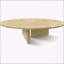 Table basse en marbre naturel, centre de table en pierre véritable-111820917