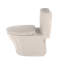 Toilette allongée deux pièces à double chasse 1,28 et 0,9 GPF TOTO® Aquia® IV avec CEFIONTECT®, WASHLET® + Ready, Sedona beige-124885489