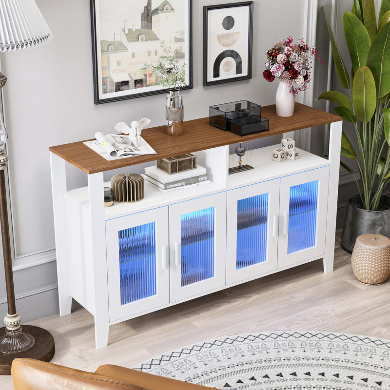 Buffet Latav 14,96, Blanc antique