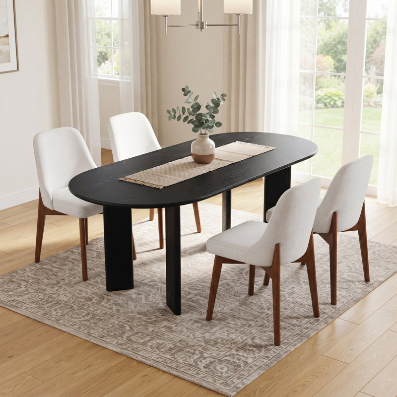 Table de salle à manger Montemayor, 5 Pieces: Table, 4 Chairs