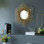 Miroir mural en métal D27x2,4 "pour la salle de bain