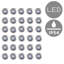 Lightfoot Plug-in Integrated LED Aluminum Pack-17531621