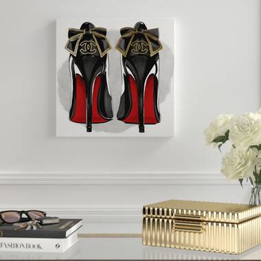 Buy The Oliver Gal Artist Co. Fashion and Glam Wall Art Canvas Prints ' Fashion Base Books' Online at desertcartINDIA