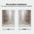 Royal 51 to 55 in. x 80 in. H Frameless  Double Sliding Shower Door with Two Towel Bars in Chrome and 3/8 in. (10mm) Clear Glass-121504922-121213320