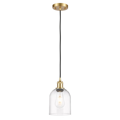 Mini-luminaire suspendu à cordon 6 lumières Ballston Anacaren - 516-G558