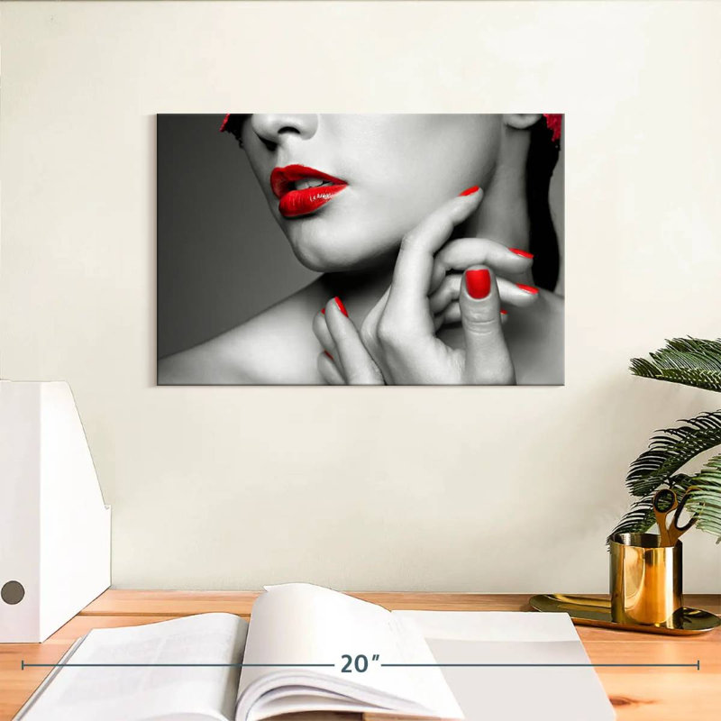 Pop rouge avec les yeux bandés