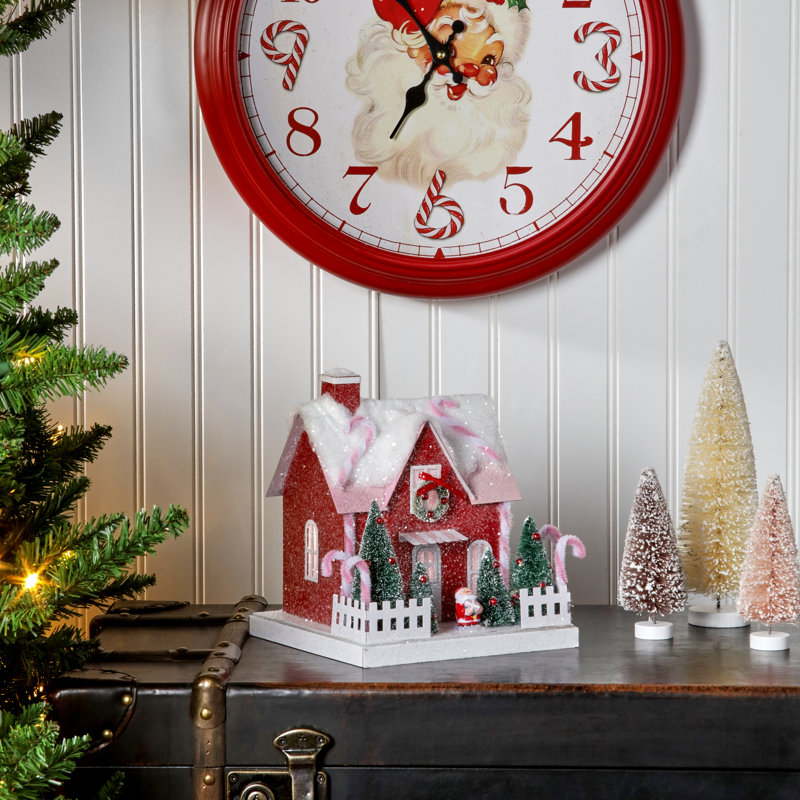 8.5" LED Candy Lane House