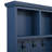 Farmhouse 4-in-1 Hall Tree with Wood Grain Bench, Mudroom Versatile Coat Rack with 2 Large Drawer, Entrance Organizer for Hallway, Living Room, Blue, 55.9"W-129134952