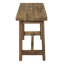 Yellow Pine Solid Wood Accent Stool