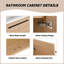 Meuble-lavabo simple avec plateau Newlon 36