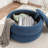 Upholstered Round Storage Ottoman-521645666