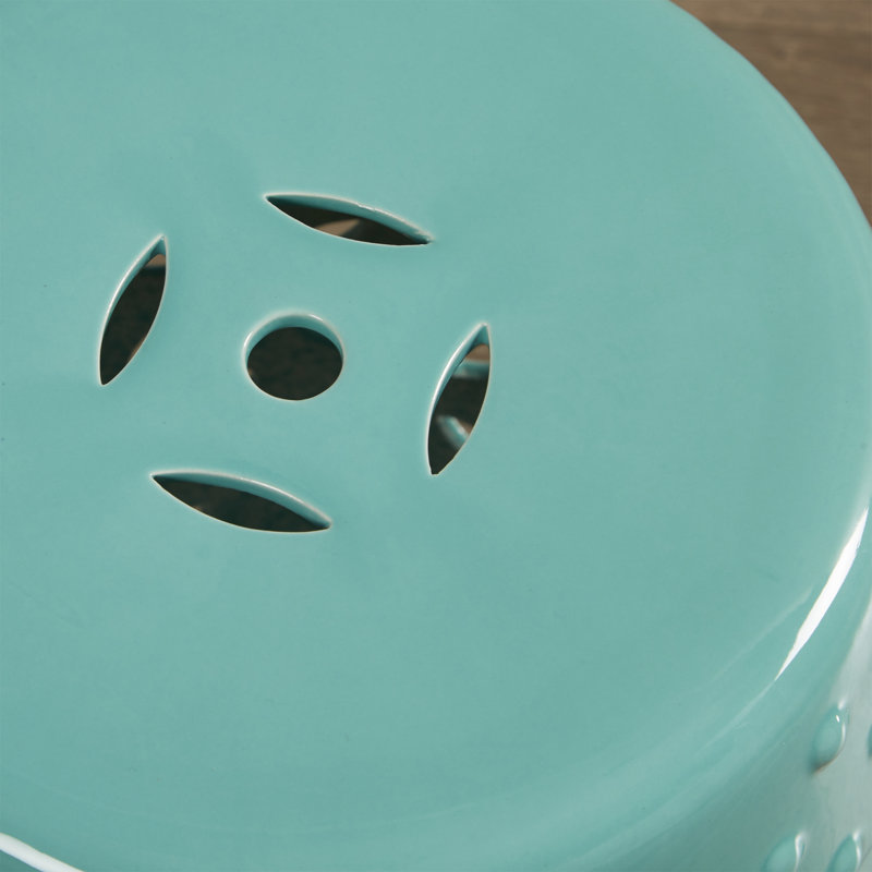 Tabouret de jardin Ameley, Bleu pâle
