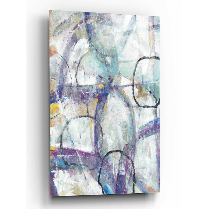 «Escape I» par Tim O'Toole, art mural en verre acrylique, H 16 po x l 12 po x P 0,13 po