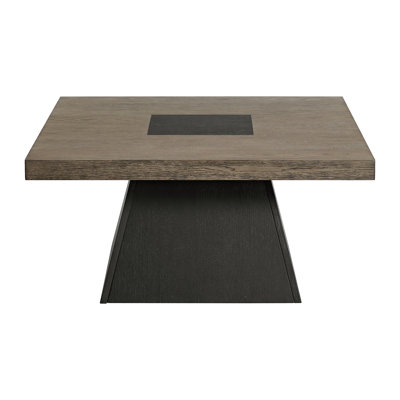 Cheever Coffee Table in Grey and Dark Espresso