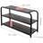 9 Pair Entryway Wood Shoe Storage Bench Rack