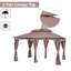 4m x 3m Pavillon Kattie Made of Steel
