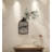 Retro forged ironwork birdcage wall hanging decoration