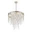 Lustre argenté antique 6 lumières Meily-1006937548