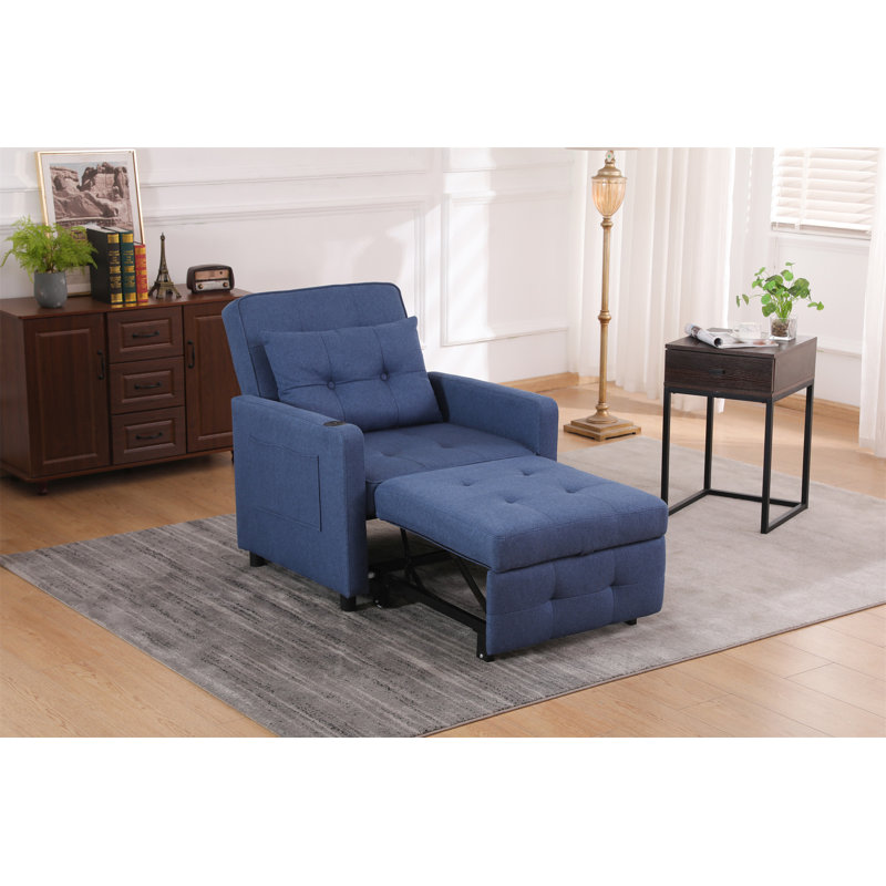 Canapé-lit convertible 3 en 1 Sleeper Chair, Marine