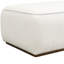 Repose-pieds granuleux beige confortable de 52 pouces, caractéristique du tissu distinctif pour la décoration intérieure, utilisation polyvalente dans différentes zones de vie, assise confortable et structure solide, caractéristique unique, usage multiple