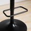 Tabourets de bar pivotants beiges à 360 °, dossier et siège en noyer, hauteur réglable, construction, pour cuisine / salle à manger / café, de 2 chaises, fonction, revêtement en similicuir, salle à manger / cuisine / café-1562686321