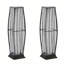  Ensemble de 2 lampes sur pied en rotin à énergie solaire 30,75 po (ensemble de 2)-124653294