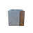 Wurster Lightweight Concrete Modern Square Outdoor Planter Set, 16 Inch and 12 Inch Tall, Timber Ridge-545340921-545340922