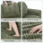 L-Shaped Sectional Sofa Bed With Pull-Out Bed & Storage, 5-Seat Sleeper Couch With USB Charging, Convertible Design For Living Room, Apartment, Corduroy Fabric-961573431